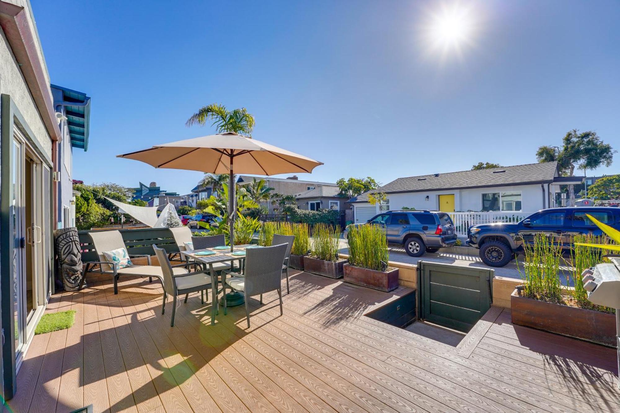 סן דייגו Stunning Beach Home - Large Patio, Parking, Ac & Dog Friendly! מראה חיצוני תמונה