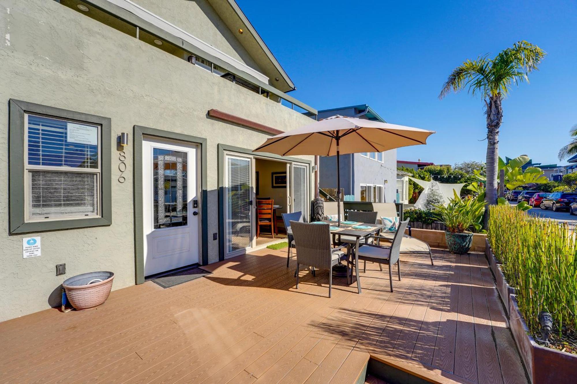 סן דייגו Stunning Beach Home - Large Patio, Parking, Ac & Dog Friendly! מראה חיצוני תמונה